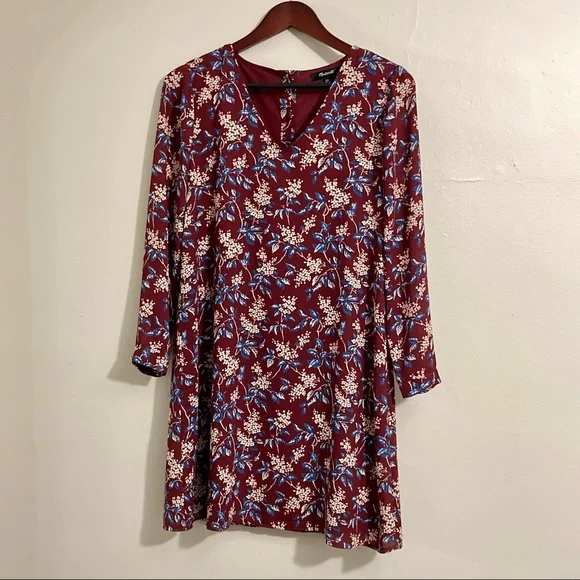 Madewell | Dresses | Madewell Long Sleeve Shift Dress | Poshmark